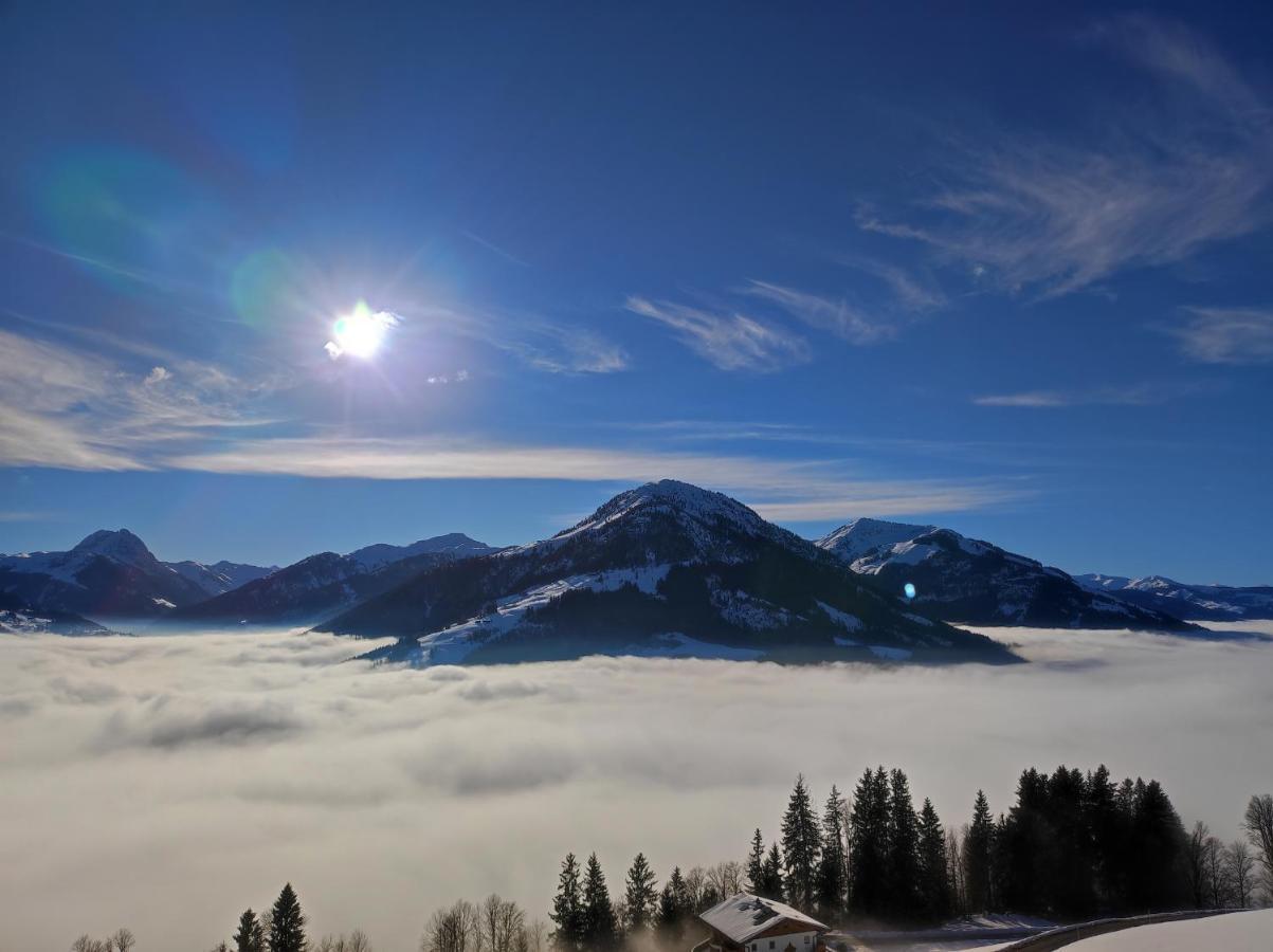 Ferienwohnung Brixental Kirchberg in Tirol Dış mekan fotoğraf